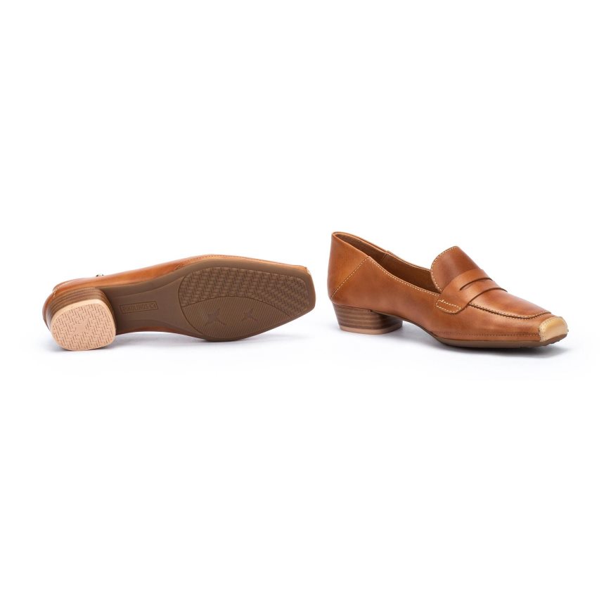 Women's Pikolinos ALAMEDA Ballet Flats Brown | NZ G3Q2598